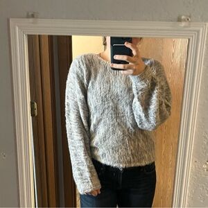 Mossimo Supply Co. Size XS Gray Multi colored Super Soft Sweater